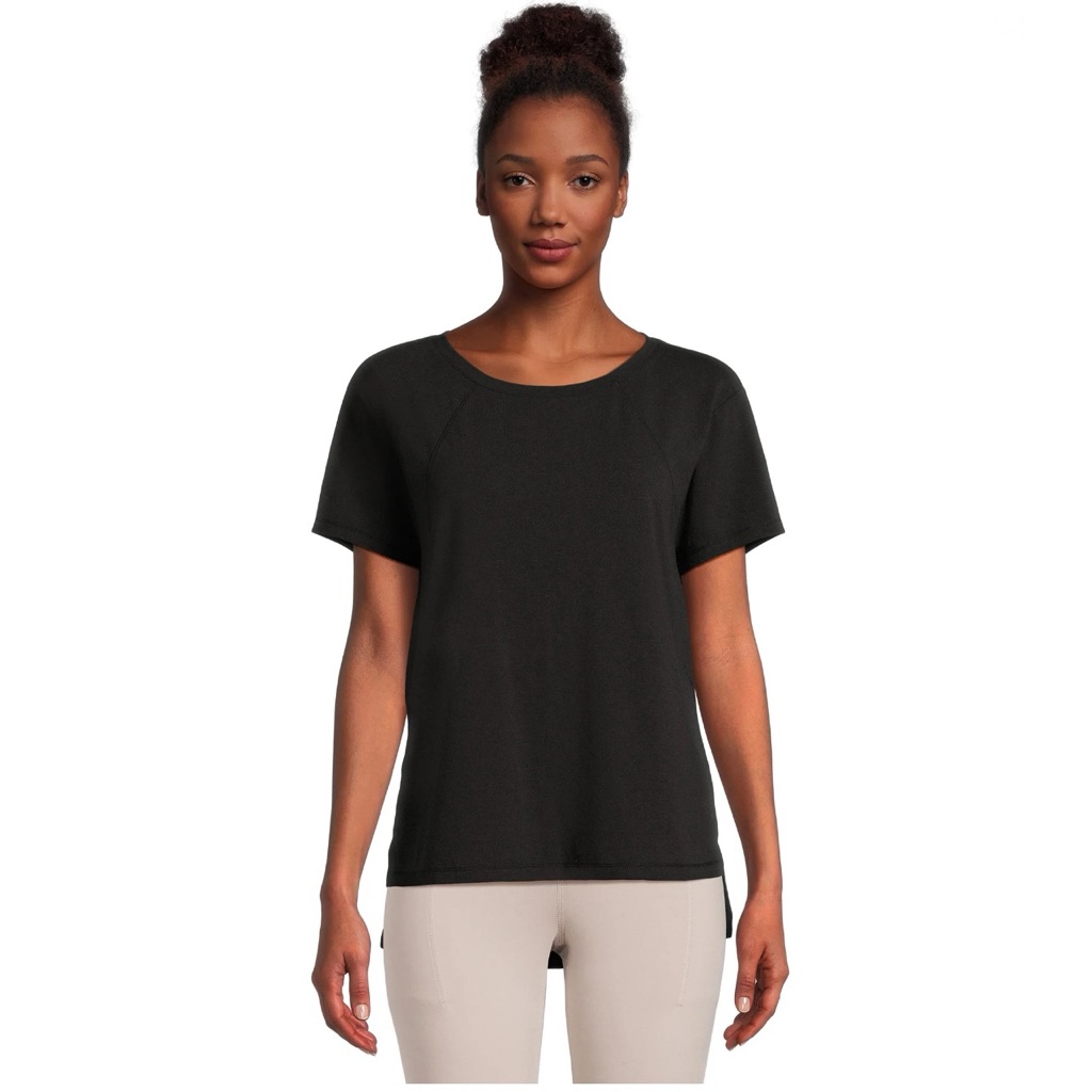 Avia Women's Oversize Tee, Color : Black